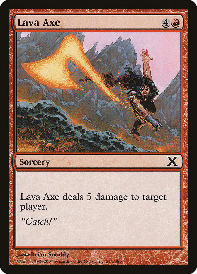 Lava Axe [Tenth Edition] | Shuffle n Cut Hobbies & Games