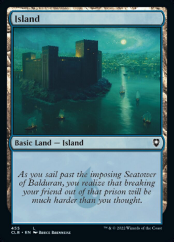 Island (455) [Commander Legends: Battle for Baldur's Gate] | Shuffle n Cut Hobbies & Games