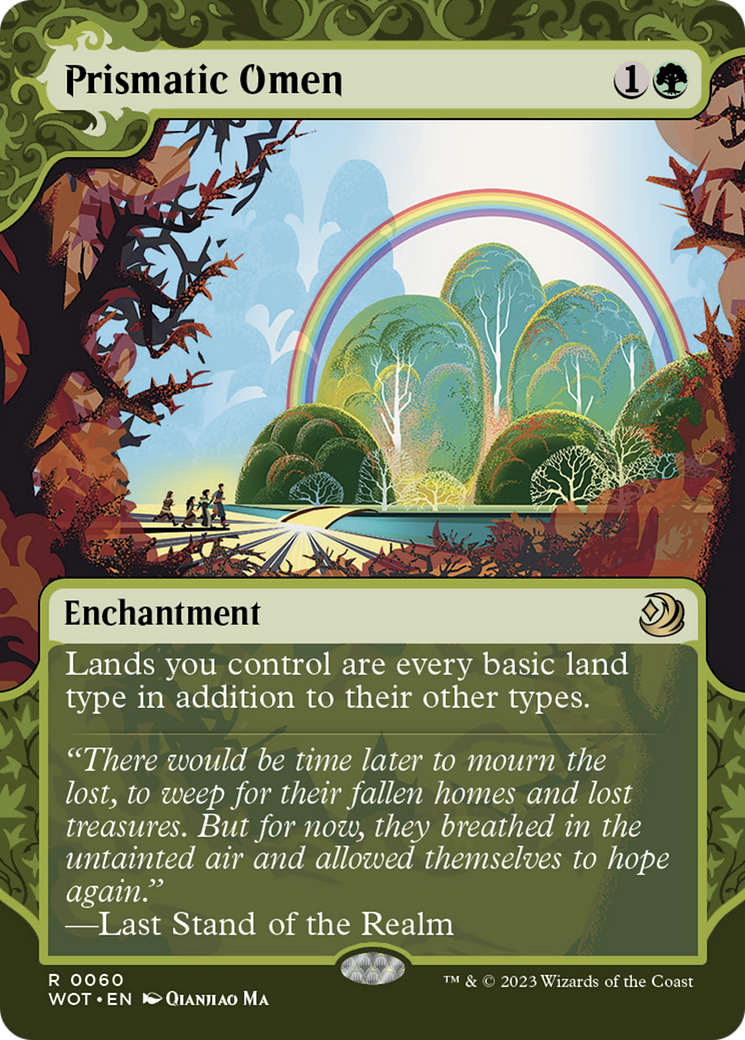 Prismatic Omen [Wilds of Eldraine: Enchanting Tales] | Shuffle n Cut Hobbies & Games