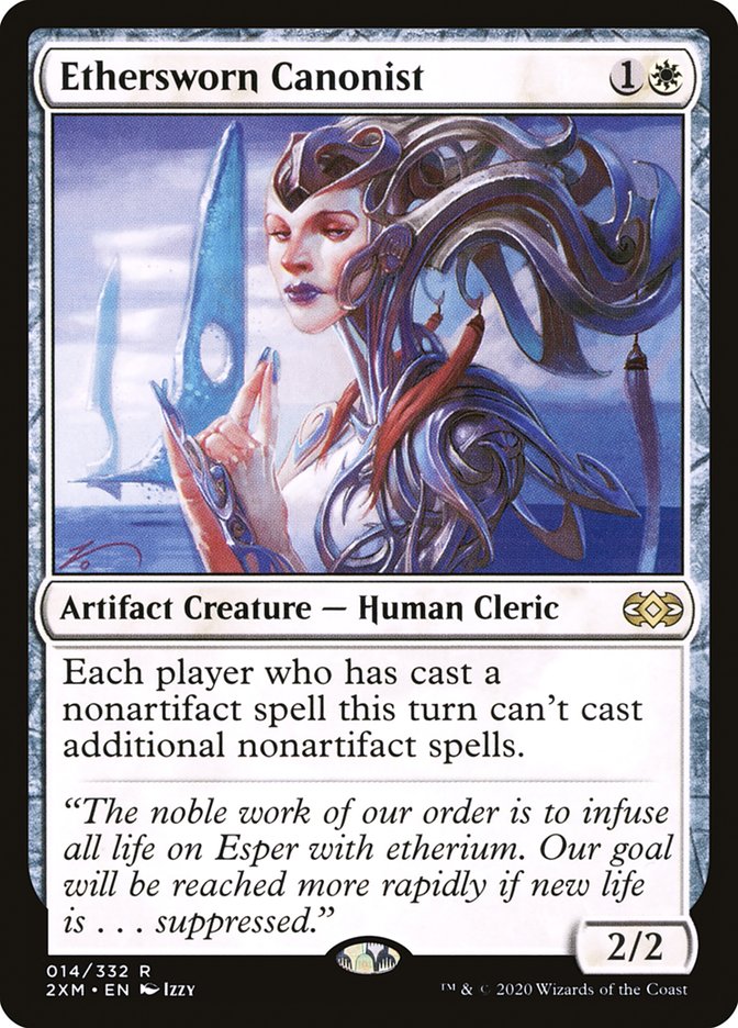 Ethersworn Canonist [Double Masters] | Shuffle n Cut Hobbies & Games