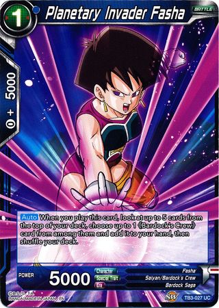 Planetary Invader Fasha [TB3-027] | Shuffle n Cut Hobbies & Games