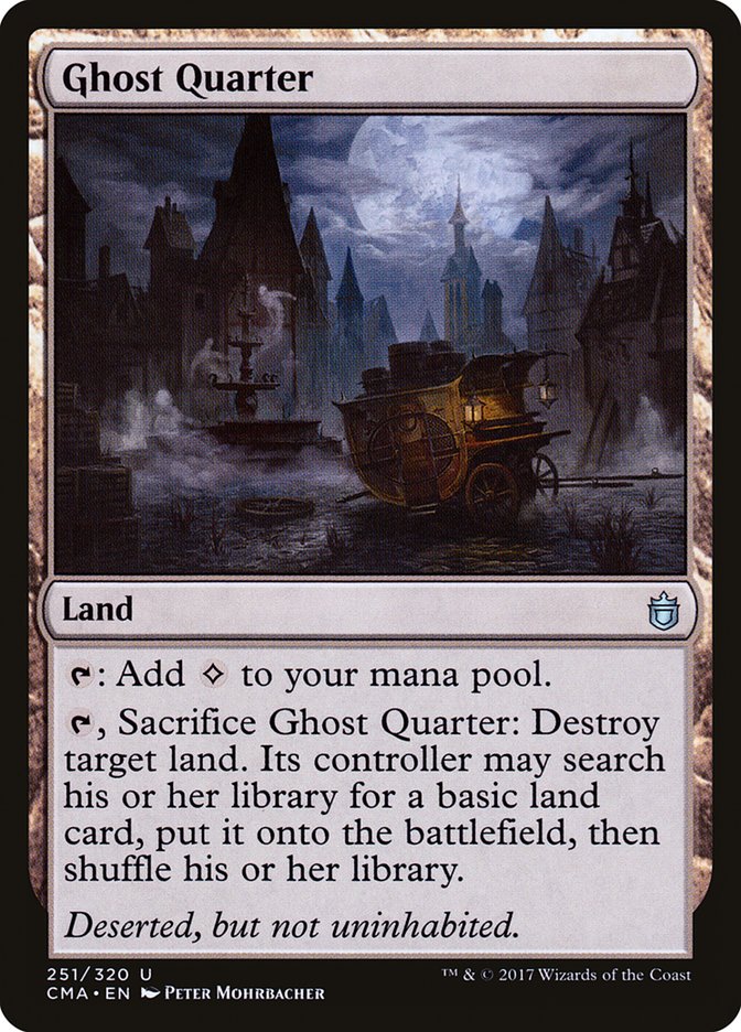Ghost Quarter [Commander Anthology] | Shuffle n Cut Hobbies & Games