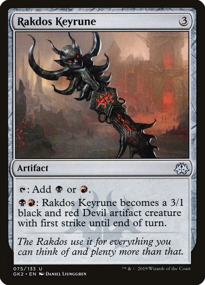 Rakdos Keyrune [Ravnica Allegiance Guild Kit] | Shuffle n Cut Hobbies & Games