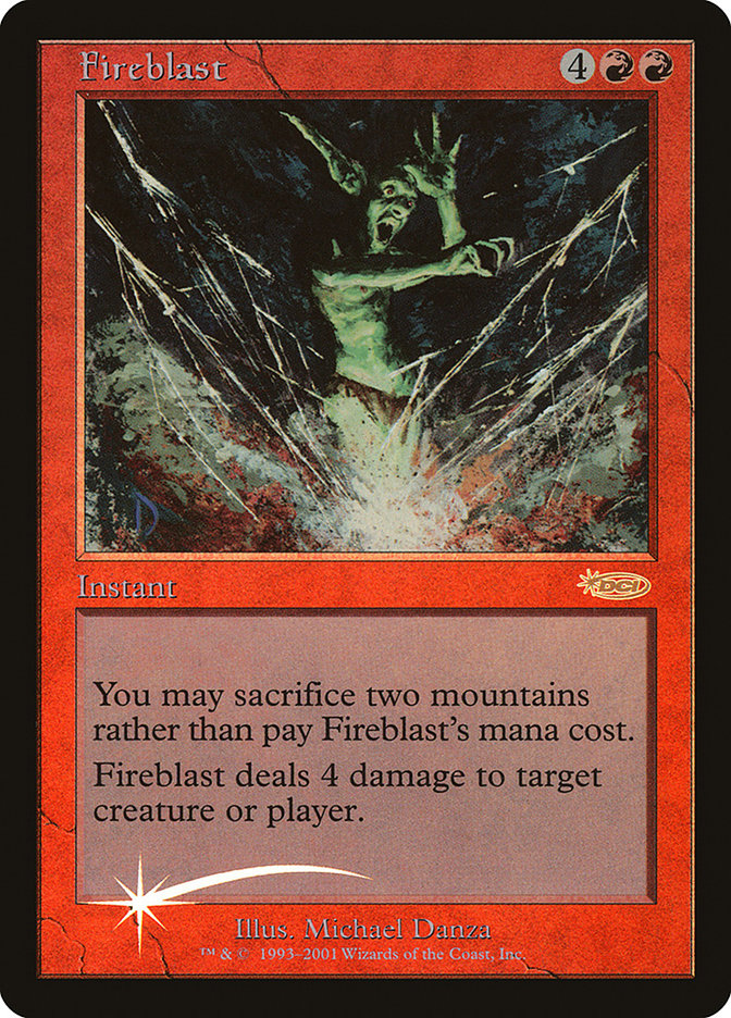 Fireblast [Friday Night Magic 2001] | Shuffle n Cut Hobbies & Games