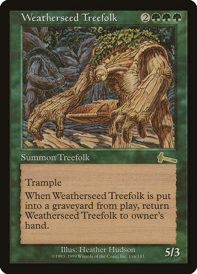 Weatherseed Treefolk [Urza's Legacy] | Shuffle n Cut Hobbies & Games