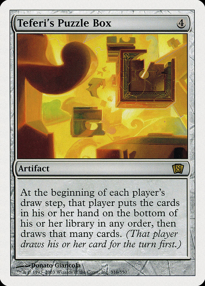 Teferi's Puzzle Box [Eighth Edition] | Shuffle n Cut Hobbies & Games