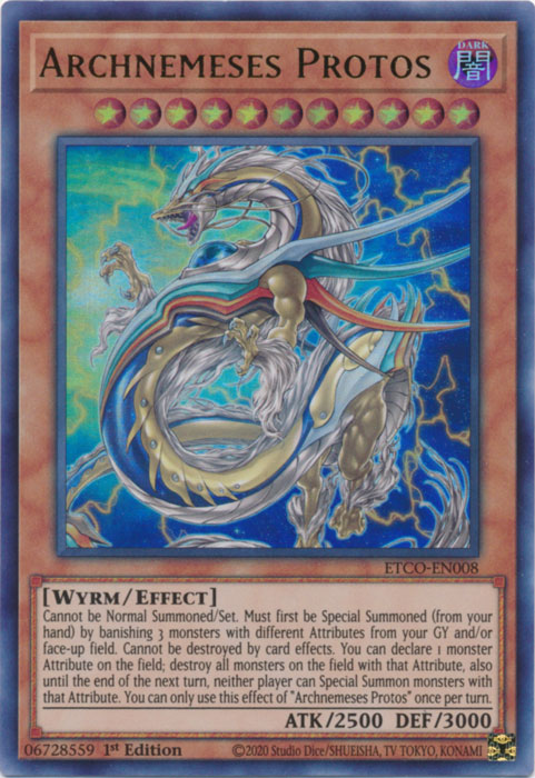 Archnemeses Protos [ETCO-EN008] Ultra Rare | Shuffle n Cut Hobbies & Games