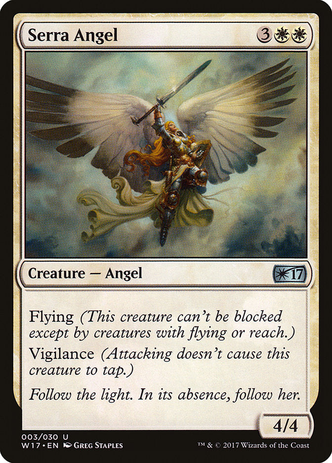 Serra Angel [Welcome Deck 2017] | Shuffle n Cut Hobbies & Games