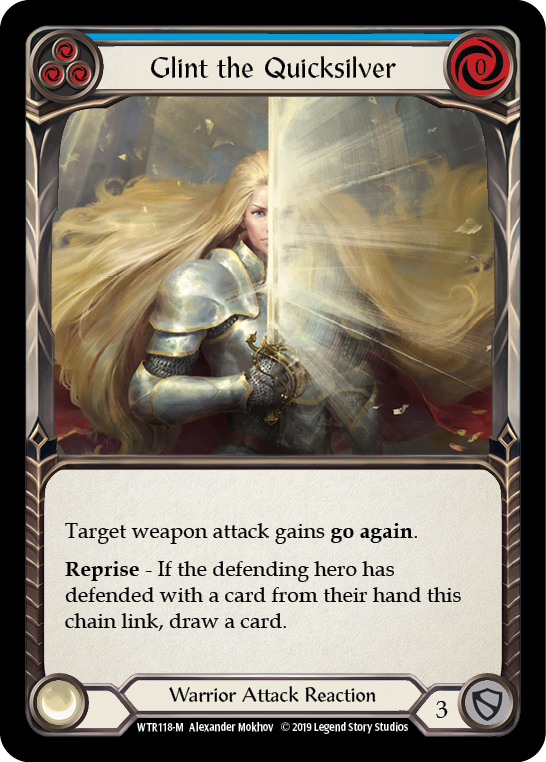 Glint the Quicksilver [WTR118-M] Alpha Print Normal | Shuffle n Cut Hobbies & Games