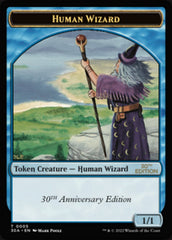 Human Wizard Token [30th Anniversary Tokens] | Shuffle n Cut Hobbies & Games