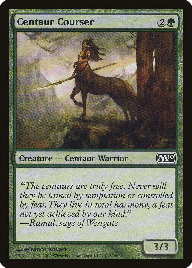 Centaur Courser [Magic 2010] | Shuffle n Cut Hobbies & Games