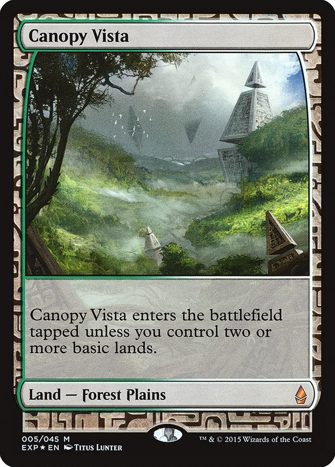 Canopy Vista [Zendikar Expeditions] | Shuffle n Cut Hobbies & Games
