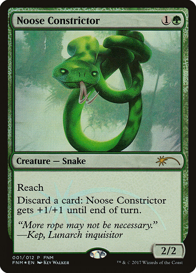 Noose Constrictor [Friday Night Magic 2017] | Shuffle n Cut Hobbies & Games