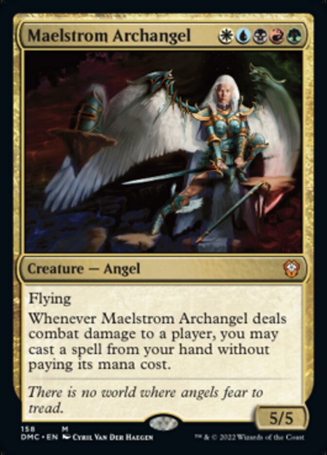 Maelstrom Archangel [Dominaria United Commander] | Shuffle n Cut Hobbies & Games