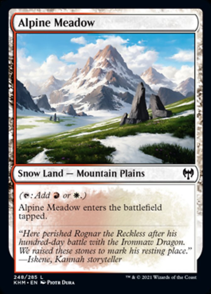 Alpine Meadow [Kaldheim] | Shuffle n Cut Hobbies & Games