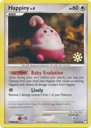 Happiny (52/123) [Countdown Calendar Promos] | Shuffle n Cut Hobbies & Games