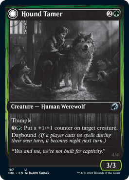 Hound Tamer // Untamed Pup [Innistrad: Double Feature] | Shuffle n Cut Hobbies & Games