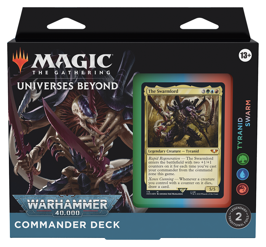 Warhammer 40,000 - Commander Deck (Tyranid Swarm) | Shuffle n Cut Hobbies & Games