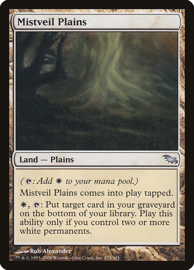 Mistveil Plains [Shadowmoor] | Shuffle n Cut Hobbies & Games