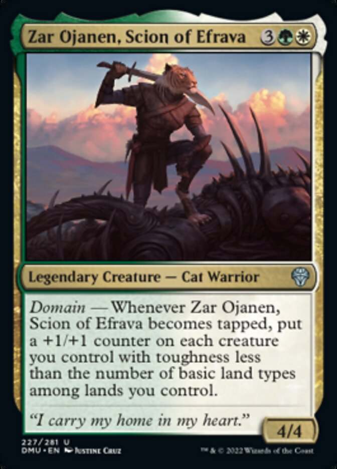 Zar Ojanen, Scion of Efrava [Dominaria United] | Shuffle n Cut Hobbies & Games