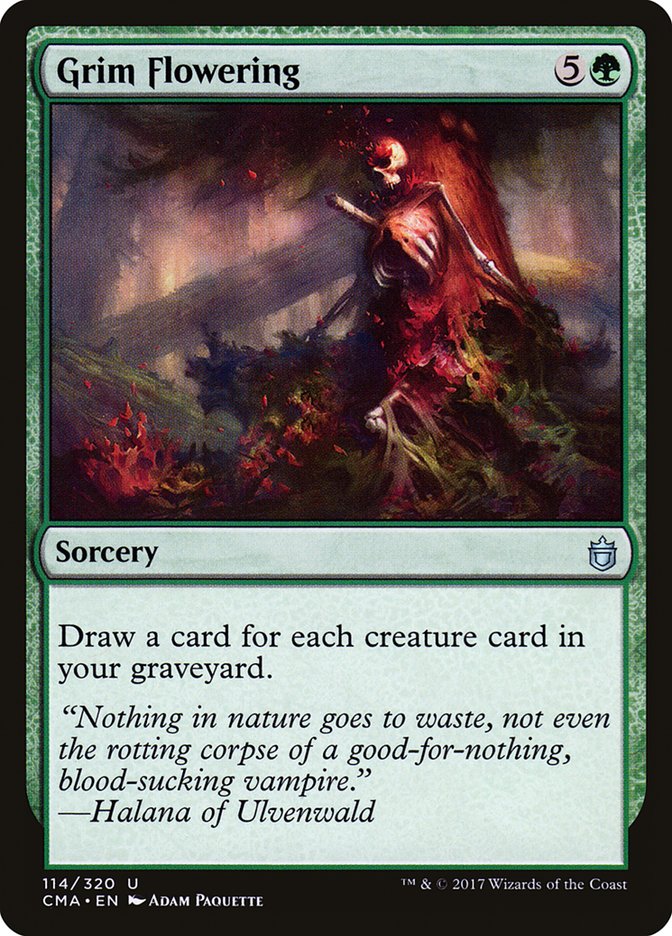 Grim Flowering [Commander Anthology] | Shuffle n Cut Hobbies & Games