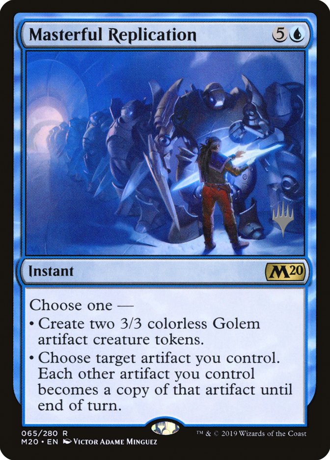 Masterful Replication (Promo Pack) [Core Set 2020 Promos] | Shuffle n Cut Hobbies & Games
