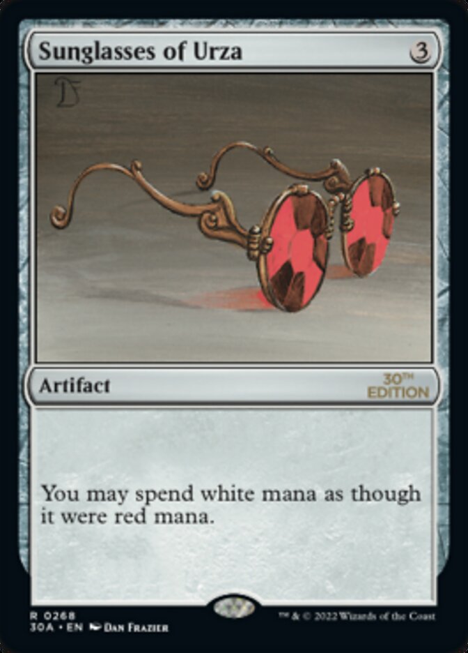 Sunglasses of Urza [30th Anniversary Edition] | Shuffle n Cut Hobbies & Games