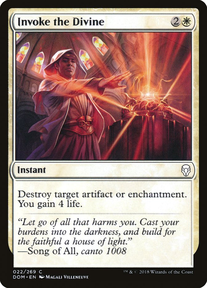 Invoke the Divine [Dominaria] | Shuffle n Cut Hobbies & Games