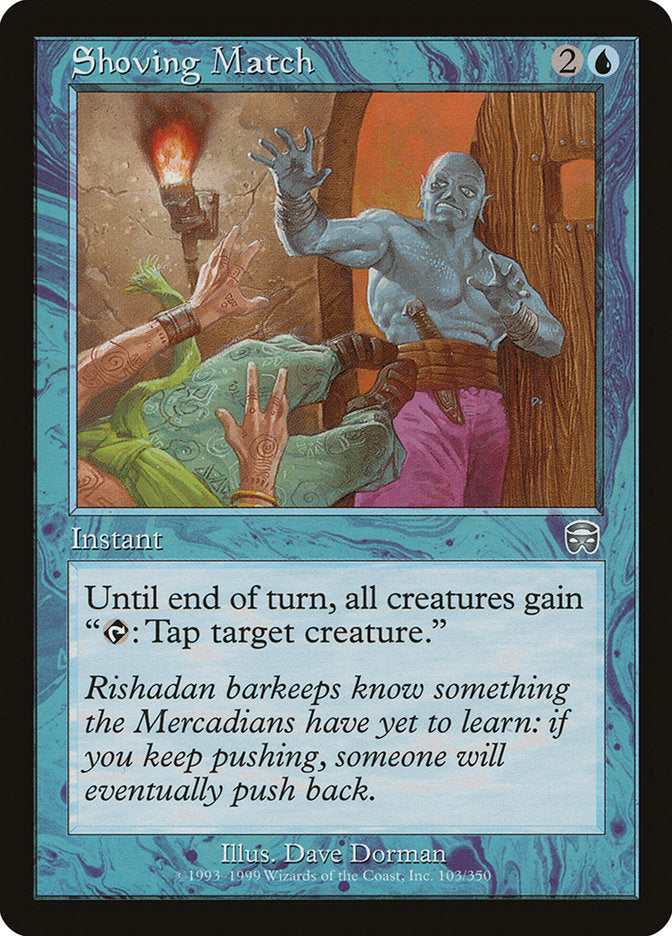 Shoving Match [Mercadian Masques] | Shuffle n Cut Hobbies & Games