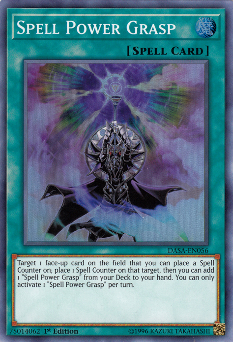 Spell Power Grasp [DASA-EN056] Super Rare | Shuffle n Cut Hobbies & Games