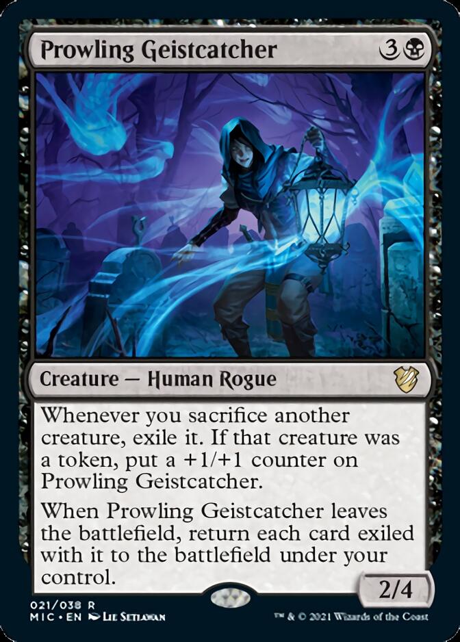 Prowling Geistcatcher [Innistrad: Midnight Hunt Commander] | Shuffle n Cut Hobbies & Games