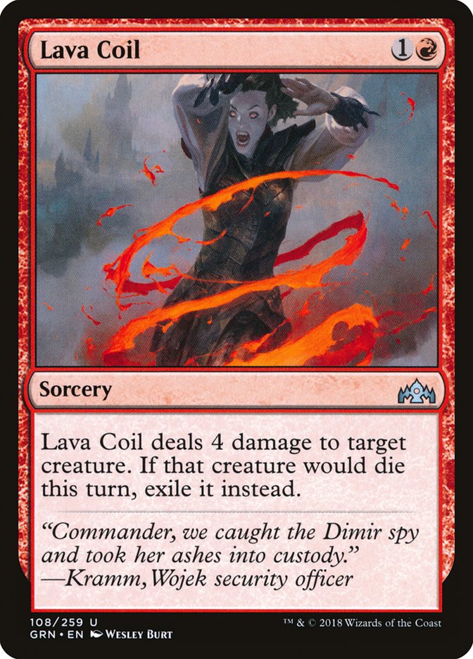 Lava Coil [Guilds of Ravnica] | Shuffle n Cut Hobbies & Games