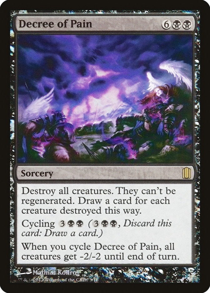Decree of Pain [Commander's Arsenal] | Shuffle n Cut Hobbies & Games