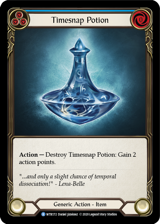 Timesnap Potion [U-WTR172] (Welcome to Rathe Unlimited)  Unlimited Rainbow Foil | Shuffle n Cut Hobbies & Games