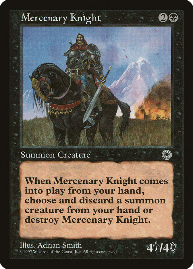 Mercenary Knight [Portal] | Shuffle n Cut Hobbies & Games
