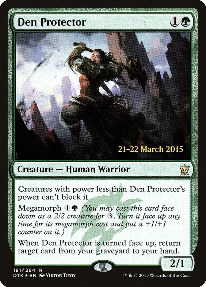 Den Protector [Dragons of Tarkir Prerelease Promos] | Shuffle n Cut Hobbies & Games