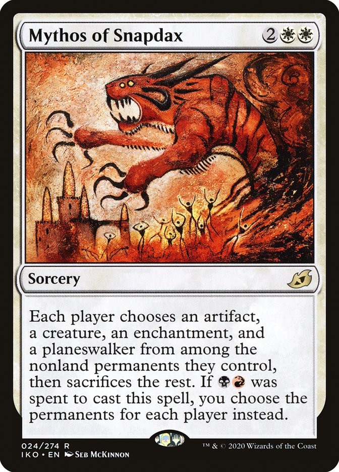 Mythos of Snapdax [Ikoria: Lair of Behemoths] | Shuffle n Cut Hobbies & Games