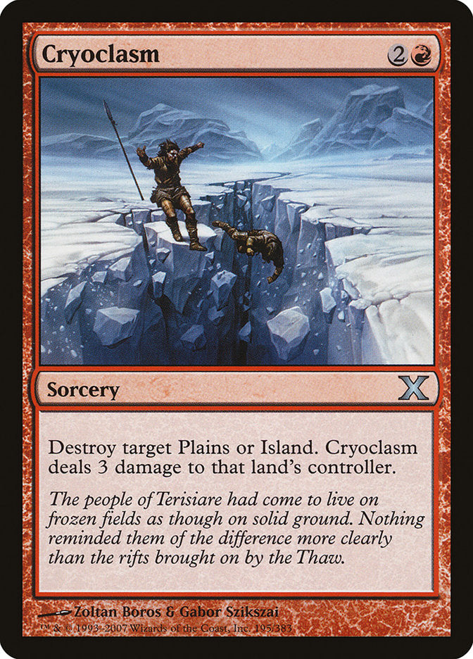 Cryoclasm [Tenth Edition] | Shuffle n Cut Hobbies & Games