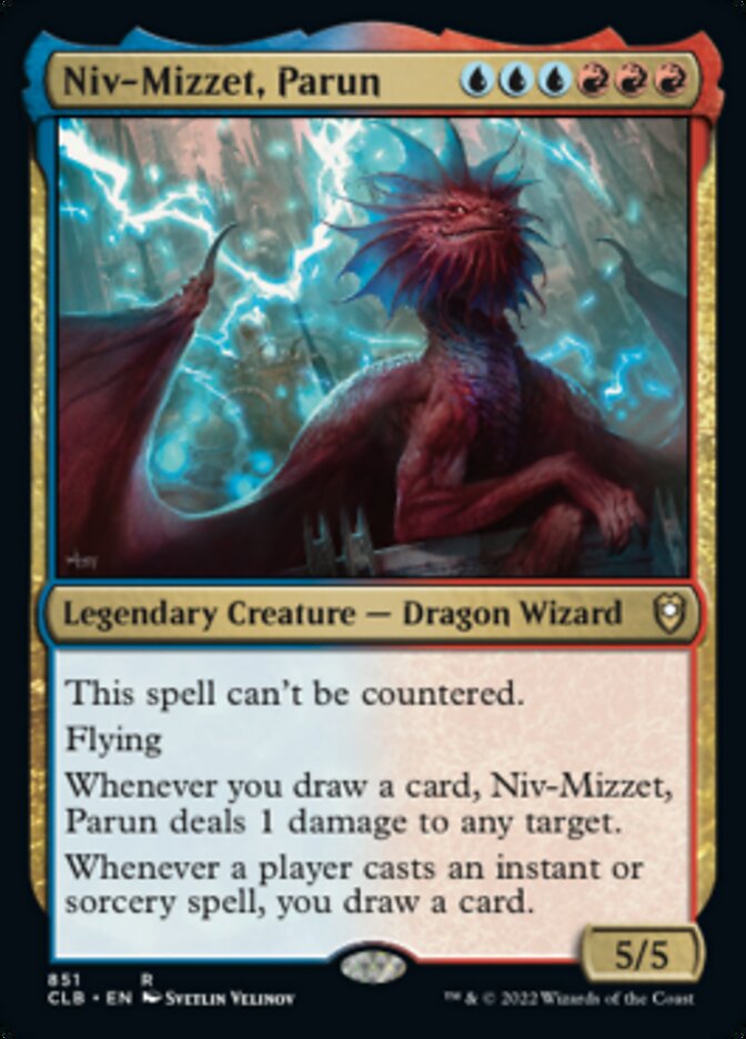 Niv-Mizzet, Parun [Commander Legends: Battle for Baldur's Gate] | Shuffle n Cut Hobbies & Games