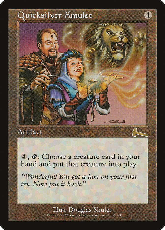 Quicksilver Amulet [Urza's Legacy] | Shuffle n Cut Hobbies & Games