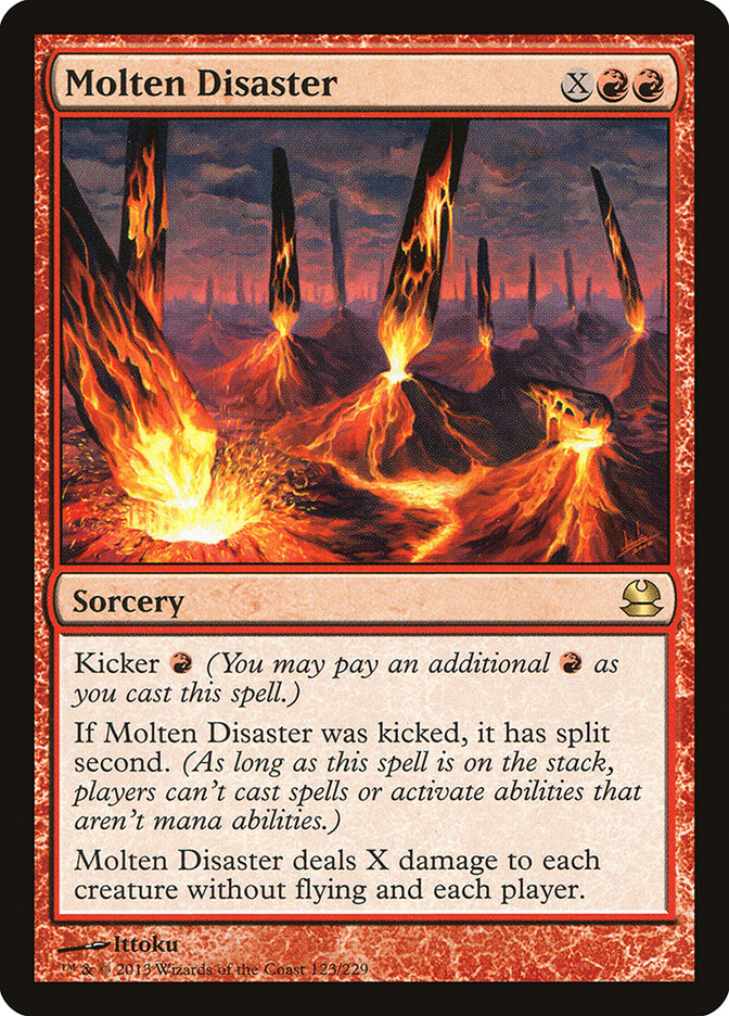 Molten Disaster [Modern Masters] | Shuffle n Cut Hobbies & Games
