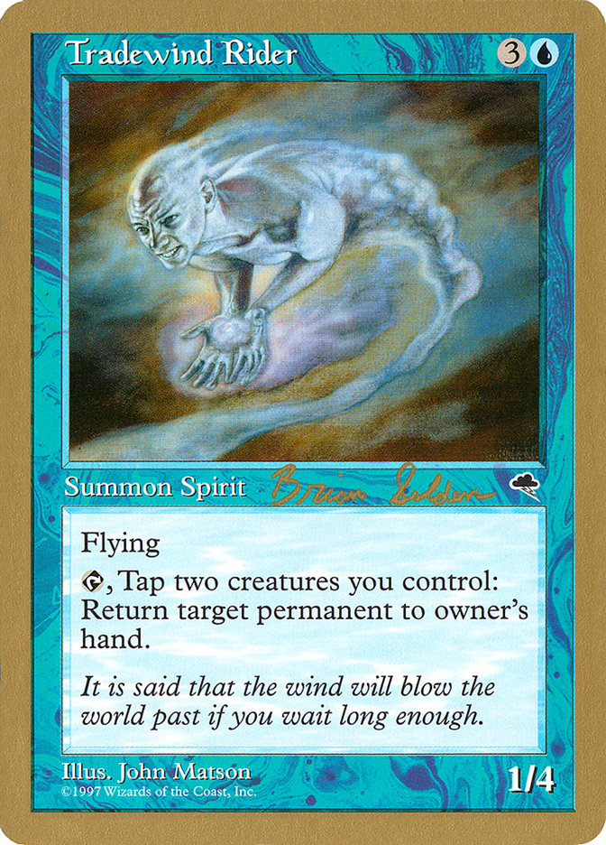 Tradewind Rider (Brian Selden) [World Championship Decks 1998] | Shuffle n Cut Hobbies & Games