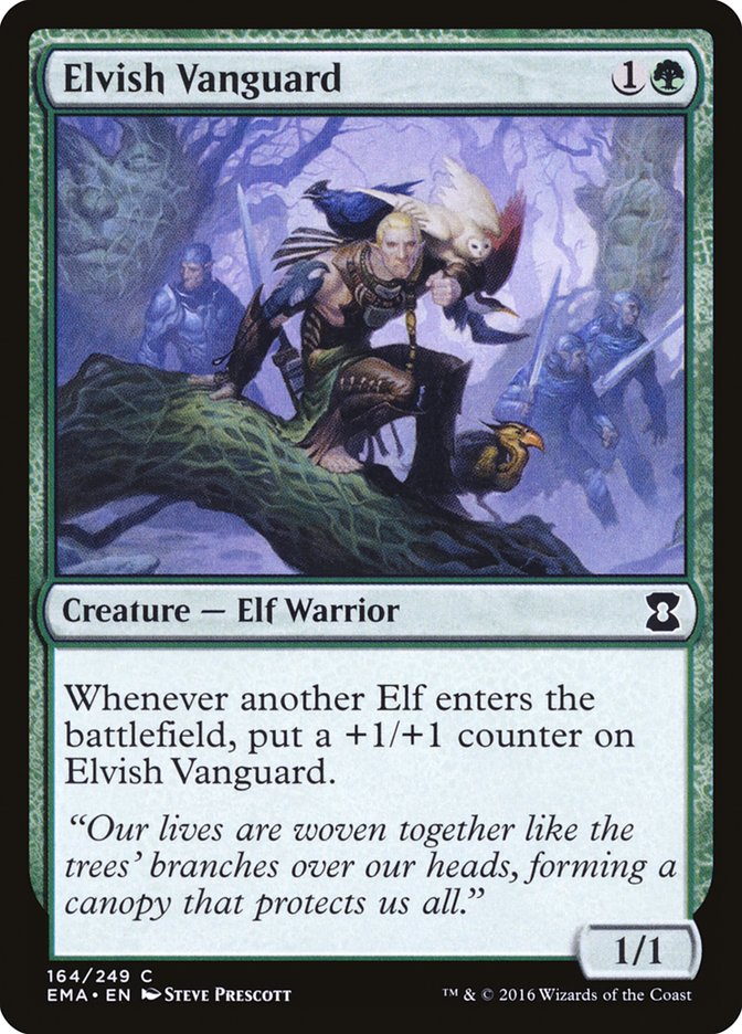 Elvish Vanguard [Eternal Masters] | Shuffle n Cut Hobbies & Games