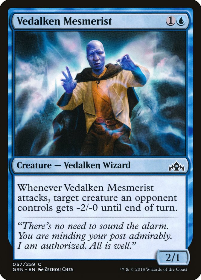 Vedalken Mesmerist [Guilds of Ravnica] | Shuffle n Cut Hobbies & Games