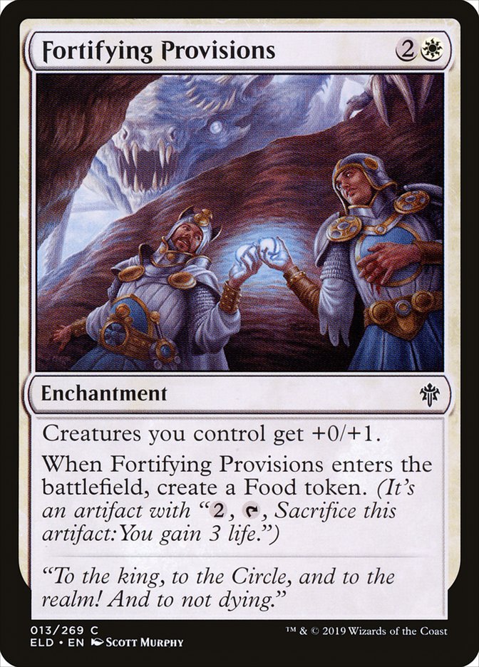 Fortifying Provisions [Throne of Eldraine] | Shuffle n Cut Hobbies & Games