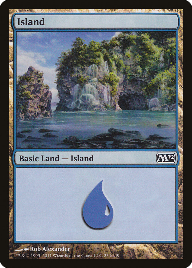 Island (234) [Magic 2012] | Shuffle n Cut Hobbies & Games