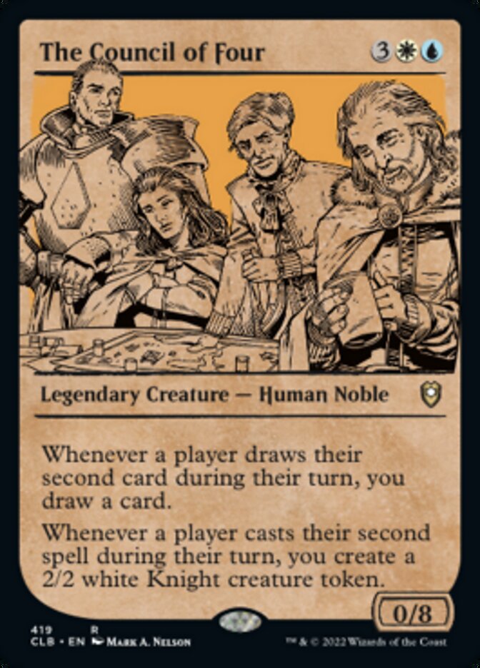 The Council of Four (Showcase) [Commander Legends: Battle for Baldur's Gate] | Shuffle n Cut Hobbies & Games
