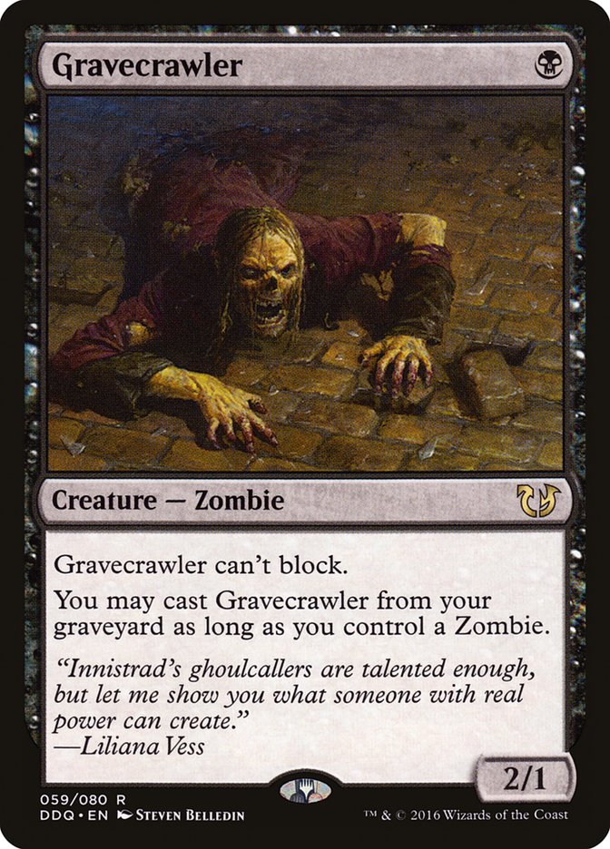 Gravecrawler [Duel Decks: Blessed vs. Cursed] | Shuffle n Cut Hobbies & Games