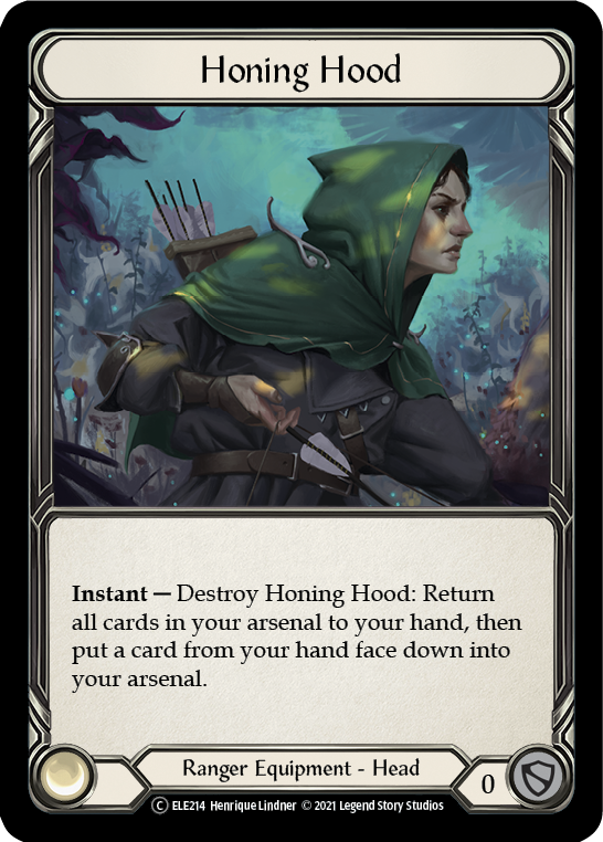 Honing Hood [U-ELE214] Unlimited Normal | Shuffle n Cut Hobbies & Games