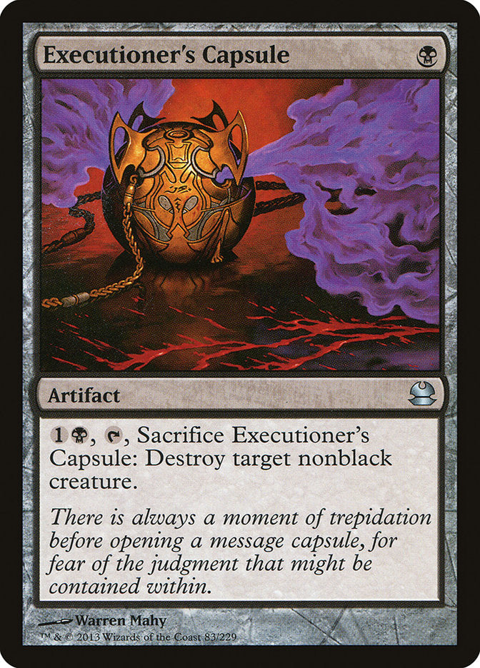 Executioner's Capsule [Modern Masters] | Shuffle n Cut Hobbies & Games